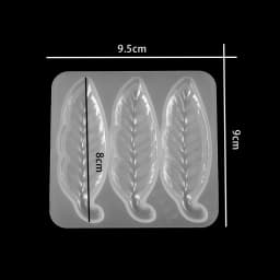 Barrettes Silicone Molds Metal Geometric Hair Clips Epoxy Resin Mold For DIY Resin Hairpin Crafts Jewelry Making Accessorires