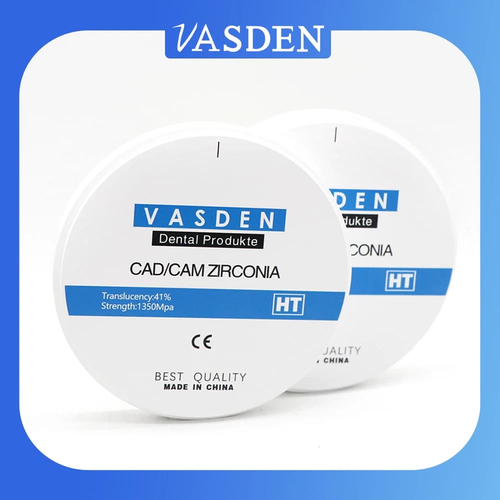 CE ISO Zirconia block HT High Transparent Dental White Ceramics Zirconia Disc
