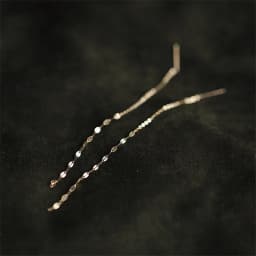 925 Sterling Silver Lips O Word Chain Tassel Stud Earrings Women 14k Gold Plating Earrings Summer Beach Party Jewelry
