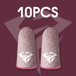 10pcs Mobile Game Fingertip Gloves for Gamer Sweatproof Anti-slip Touch Screen Finger Sleeve Breathable Gaming Fingertip Cover