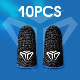 10pcs Mobile Game Fingertip Gloves for Gamer Sweatproof Anti-slip Touch Screen Finger Sleeve Breathable Gaming Fingertip Cover