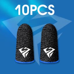 10pcs Mobile Game Fingertip Gloves for Gamer Sweatproof Anti-slip Touch Screen Finger Sleeve Breathable Gaming Fingertip Cover