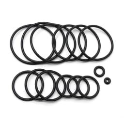 10/50pcs NBR O Ring Seal Gasket Thickness CS 3mm OD 10~80mm Nitrile Butadiene Rubber Spacer Oil Resistance Washer Round Shape