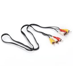 Hot 3 RCA Male to 3 RCA Male Composite Audio Video AV Cable Plug 1M Audio/Video Cables