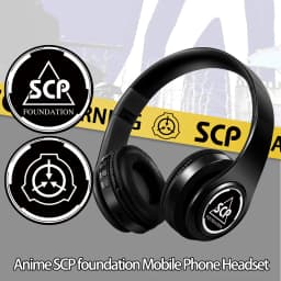 Miku Nakano Sanjiu Cosplay Bluetooth Headset 5.0 Over-ear Stereo Anime Headphones for Mobile Phone