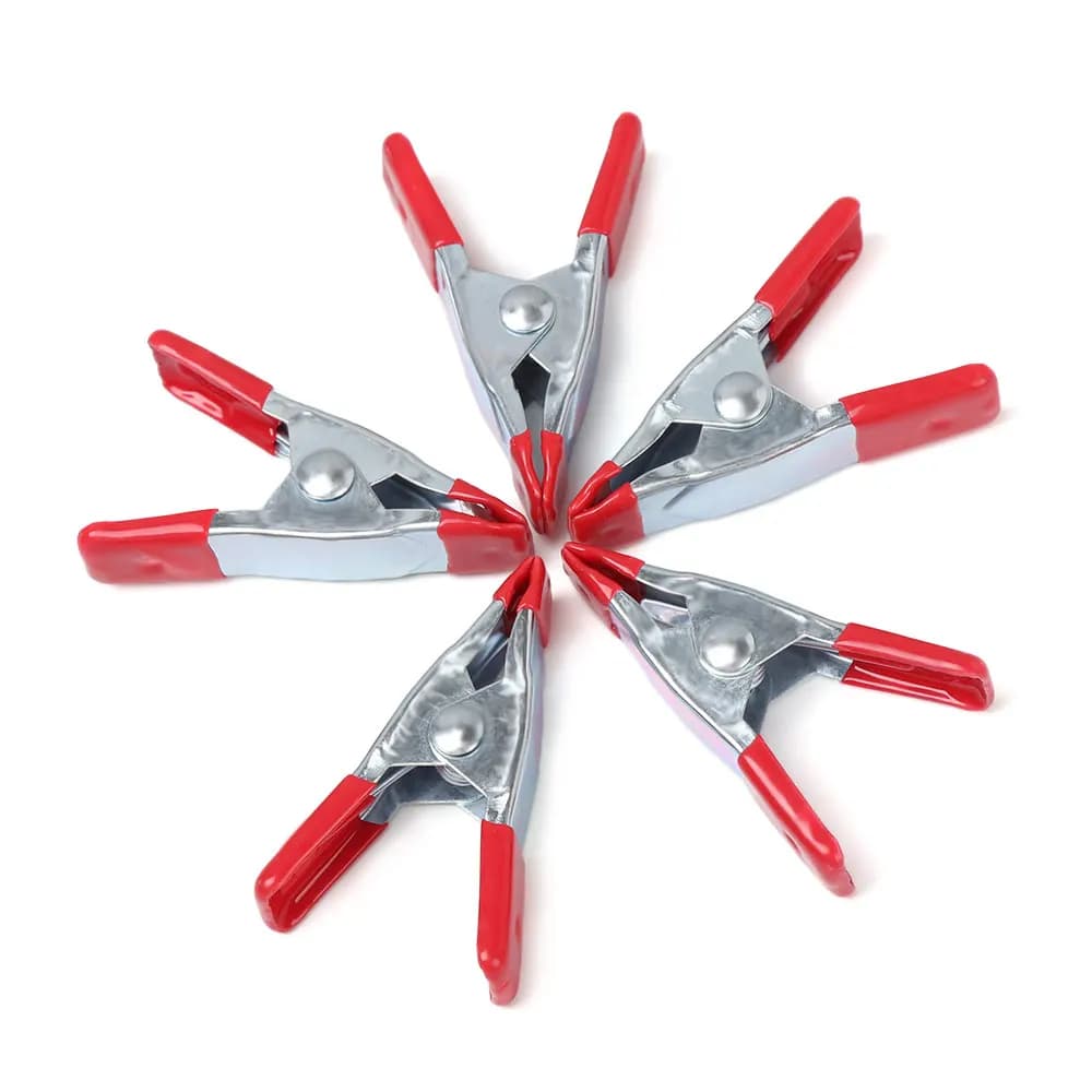 2/4/6 inch Metal A-shaped Clip Spring Clamps Woodworking Grip Powerful Tools Fixed Clamps Home Crafts Repair Hand Tool