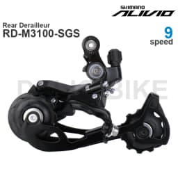SHIMANO ALIVIO M3100 9 Speed REAR DERAILLEUR RD-M3100-SGS SHADOW RD- for MTB Bike Original Parts