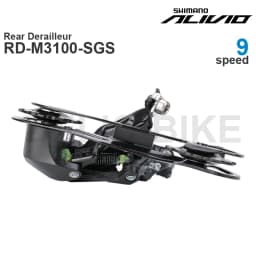 SHIMANO ALIVIO M3100 9 Speed REAR DERAILLEUR RD-M3100-SGS SHADOW RD- for MTB Bike Original Parts
