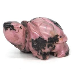 1.5" Tortoise Statue Natural Gemstone Carving Healing Crystal Animals Figurines Reiki Stones Decoration Wholesale