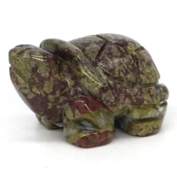 1.5" Tortoise Statue Natural Gemstone Carving Healing Crystal Animals Figurines Reiki Stones Decoration Wholesale