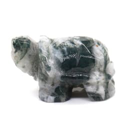 1.5" Tortoise Statue Natural Gemstone Carving Healing Crystal Animals Figurines Reiki Stones Decoration Wholesale
