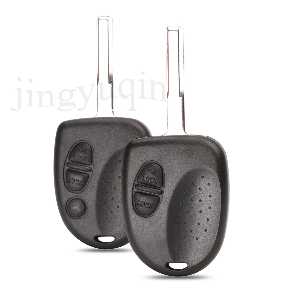 jingyuqin Car Key Shell For Holden VS VT VX VY VZ WH WK Commodore For Chevrolet 2/3Buttons With Uncut Blade Remote Cover Case