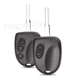 jingyuqin Car Key Shell For Holden VS VT VX VY VZ WH WK Commodore For Chevrolet 2/3Buttons With Uncut Blade Remote Cover Case