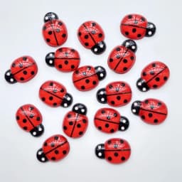 40Pcs New Resin Cute Mini Insects Flat Back Cabochon Scrapbooking Hair Bow Center Embellishments DIY Accessories F8