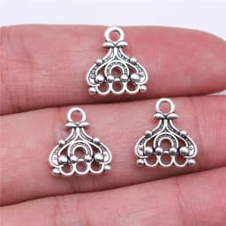 WYSIWYG 20pcs 14x13mm 3 Colors Trendy Pendant Earring Connector For Jewelry Making DIY Jewelry Findings