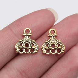 WYSIWYG 20pcs 14x13mm 3 Colors Trendy Pendant Earring Connector For Jewelry Making DIY Jewelry Findings