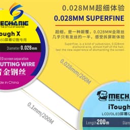 Mechanic ITough X For HighTensile Phone Separating Molybdenum Wire Cutting Line Repair And For LCD/OLED Screen Separator Tool