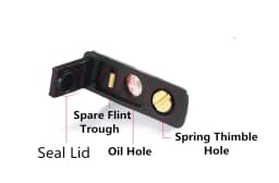 Reduce Gas Volatile Rubber Bottom Seal Gaskets For Zippo Oil Lighter Liner Replacement Inner Parts Insert Case Accessory