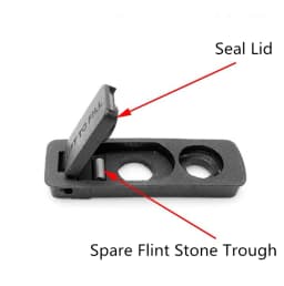 Reduce Gas Volatile Rubber Bottom Seal Gaskets For Zippo Oil Lighter Liner Replacement Inner Parts Insert Case Accessory