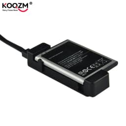 Adjustable Universal External Battery Charger LED Indicator For 4-9cm Smartphone Batteries
