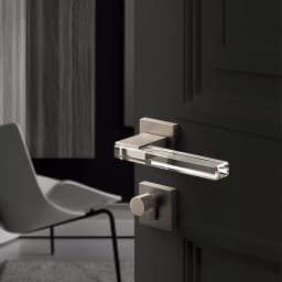 Hot Sale Modern Crystal Mute Room Door Lock Handle Fashion Interior Door Lock Gate Lock Furniture Hardware keyed entrance lock