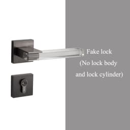 Hot Sale Modern Crystal Mute Room Door Lock Handle Fashion Interior Door Lock Gate Lock Furniture Hardware keyed entrance lock