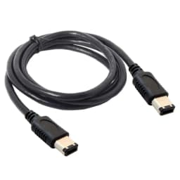 IEEE1394A Data Cable IEEE 1394 6P to 6P 6P-6P 6 Pin to 6Pin Industrial Camera Cable Firewire 400 Mbps 1.5m 3m 5m 10m