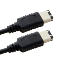 IEEE1394A Data Cable IEEE 1394 6P to 6P 6P-6P 6 Pin to 6Pin Industrial Camera Cable Firewire 400 Mbps 1.5m 3m 5m 10m