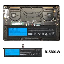 KingSener R15B01W Laptop Battery For Xiaomi Pro 15.6 Inch Series TM1701 171501-AQ TM1707 Notebook 7900mAh/60.4WH Free Tools