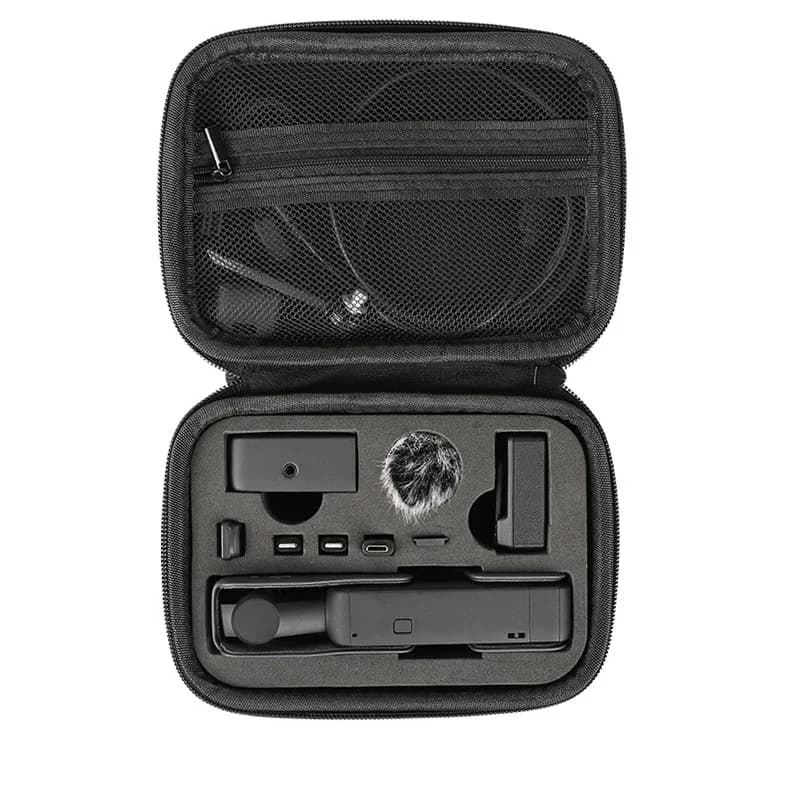 Pocket Camera Portable Case Handbag Handle /Transmitter/ Adapter /Memory-Card Storage Box for DJI Osmo Pocket 2 Camera