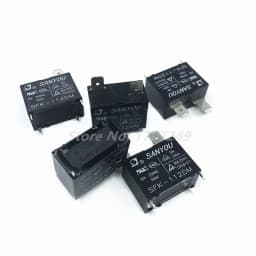 Free shipping 10Pcs/lot 100% New Original SANYOU relay SFK 112DM SFK-112DM 12V 20A 250VAC 4Pin Air conditioner relay Power Relay