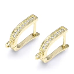 NEW DIY Earrings Supplies Gold/Silver/Rose Gold Jewelry Earring Hooks Accessories Women Earrings Making Jewellery
