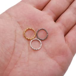 50-100pcs/lot 8-20mm Round Jump Rings Twisted Open Split Rings Jump Rings Connector For DIY Jewelry Makings Findings Supplies