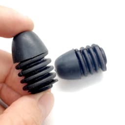 2Pcs Car Engine Upper Cover Screw thread Retainer Cushion Rubber Cushion, Shock Absorption Plastic Fastener Clip