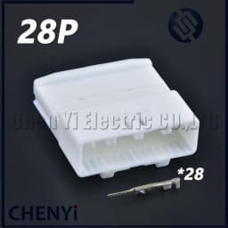 8/12/16/24/32/40 Pin 0.7 Car Navigation Reversing Mirror Wiring Harness Connector Automotive Audio vehicle central control Plug