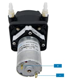 Kamoer KPHM400/KPHM200 Peristaltic Pump 200~400ml/min DC Motor Dosing Pump Cost-effective Self-priming Pump for Dispensing