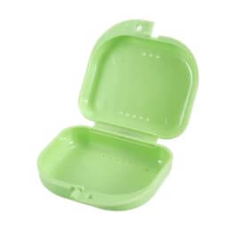 50Pcs Dental False Teeth Appliance Container Storage Case Plastic Denture Bath Box Organizer