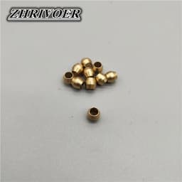 10Pcs Brass Double taper ferrule 4 6 8 10 12 14mm OD Compression Sleeve seal ring fittings Tube centralized lubrication system