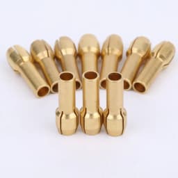 10pcs/set Mini Drill Chucks Adapter for DREMEL Brass Collect 3.2mm/1/8" for Rotary Power Tool Accessories hold 2.9-3.2mm shank