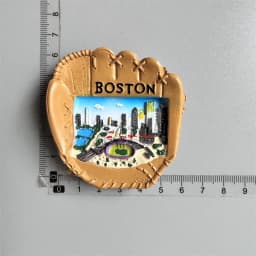 USA Fridge Magnet Boston Tourist Souvenirs Baseball Gloves Alaska Hawaii Seattle Yellow stone Collection Gifts Home Decoration