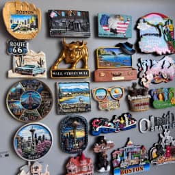 USA Fridge Magnet Boston Tourist Souvenirs Baseball Gloves Alaska Hawaii Seattle Yellow stone Collection Gifts Home Decoration