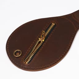 100% Genuine Leather Coin Purse Boston Leather Sap Slap Racket Jacksap Self Defense Tool Multi Function EDC Wallet Waist Bag
