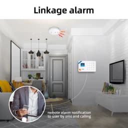 433mhz Wireless Smoke Protection Detector Smoke Fire Sensor For WIFI / PSTN / GSM Home Security Alarm System Or Work Alone