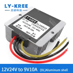 12V24V to 9V DC Converter Buck Module Voltage Regulator Transformer Power Adapter 5A 10A 20A 30A LY-KREE