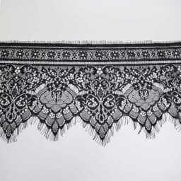 (3 Meters/Lot) 25cm White Eyelash Lace Ribbon Clothing Accessories Lace Material Handmade DIY Trimming Fabric