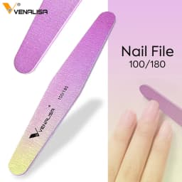 5pcs/set Venalisa Nail File Nail Buffer Nail Tool For Manicure Pedicure Gel Polish Cuticle Remover Nail Art Accessories