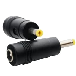 COMPSON 1pcs 5.5 x 2.1/5.5×2.5mm Female to 4.0 x 1.7mm Male DC Connector Power Adapter 5.5 x2.1/5.5×2.5 to 4.0 x 1.7