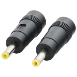 COMPSON 1pcs 5.5 x 2.1/5.5×2.5mm Female to 4.0 x 1.7mm Male DC Connector Power Adapter 5.5 x2.1/5.5×2.5 to 4.0 x 1.7