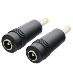 COMPSON 1pcs 5.5 x 2.1/5.5×2.5mm Female to 4.0 x 1.7mm Male DC Connector Power Adapter 5.5 x2.1/5.5×2.5 to 4.0 x 1.7