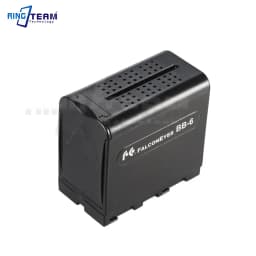 BB-6 Falcon Eyes 6Pcs AA Battery Container Case Replace NP-F970 NP F970 NPF970 Fit LED VIDEO LIGHT Lamp Monitor Panel